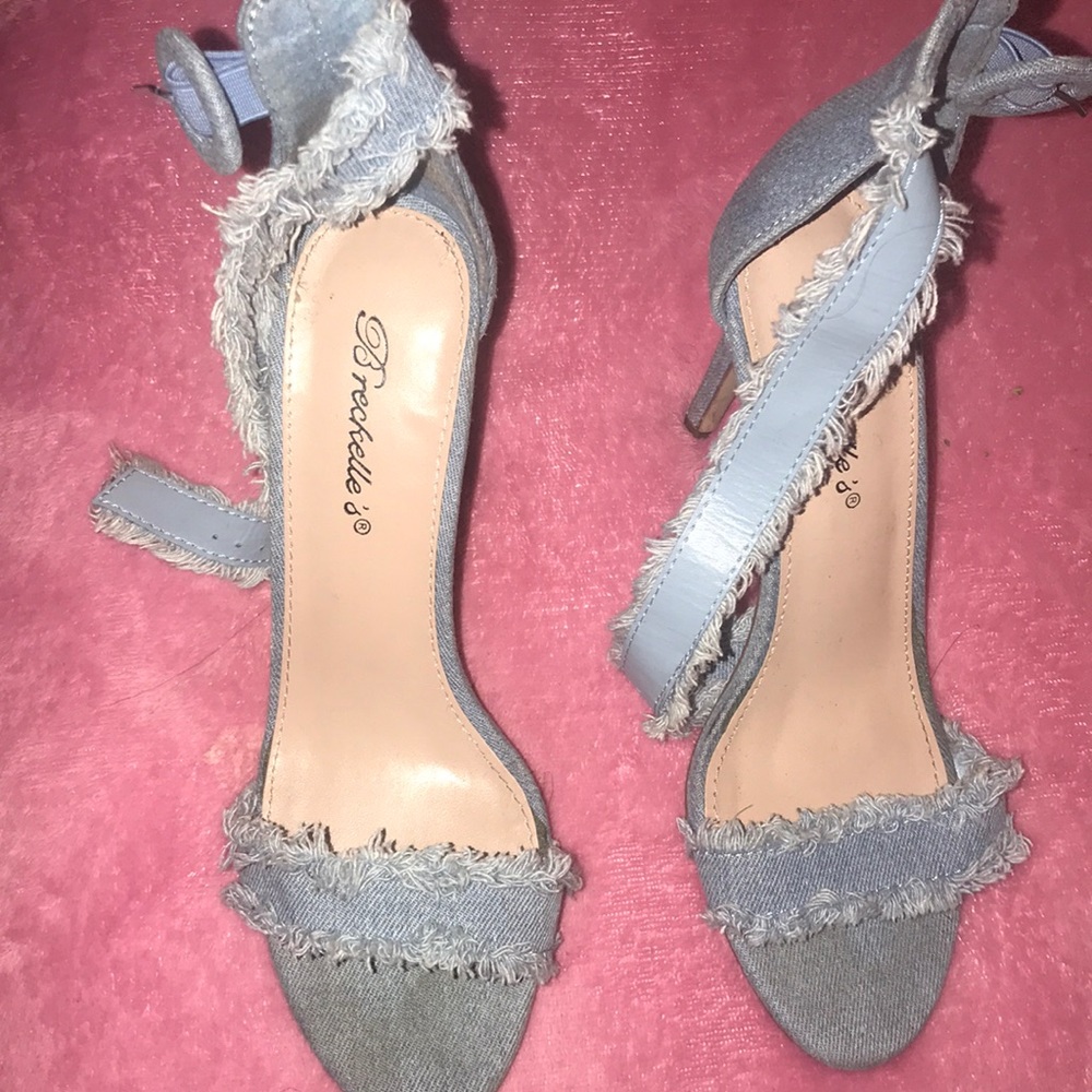 Size 7 Denim Heel